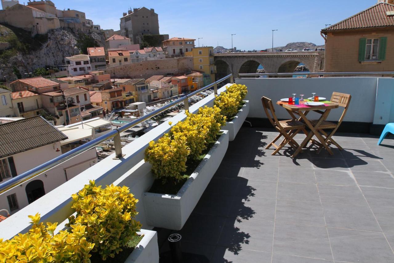 Apartmán La Terrasse Du Pecheur Marseille Exteriér fotografie